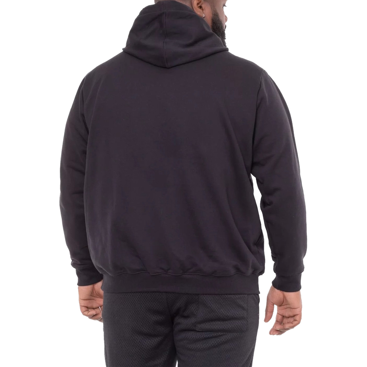 BLUSA MOLETOM NBA PLUS SIZE MASCULINO LAKERS FELTRO ORIGINAL - Imagem 2