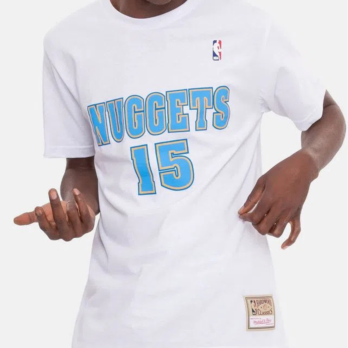CAMISETA MITCHELL & NESS MASCULINA NUGGETS M893A ORIGINAL