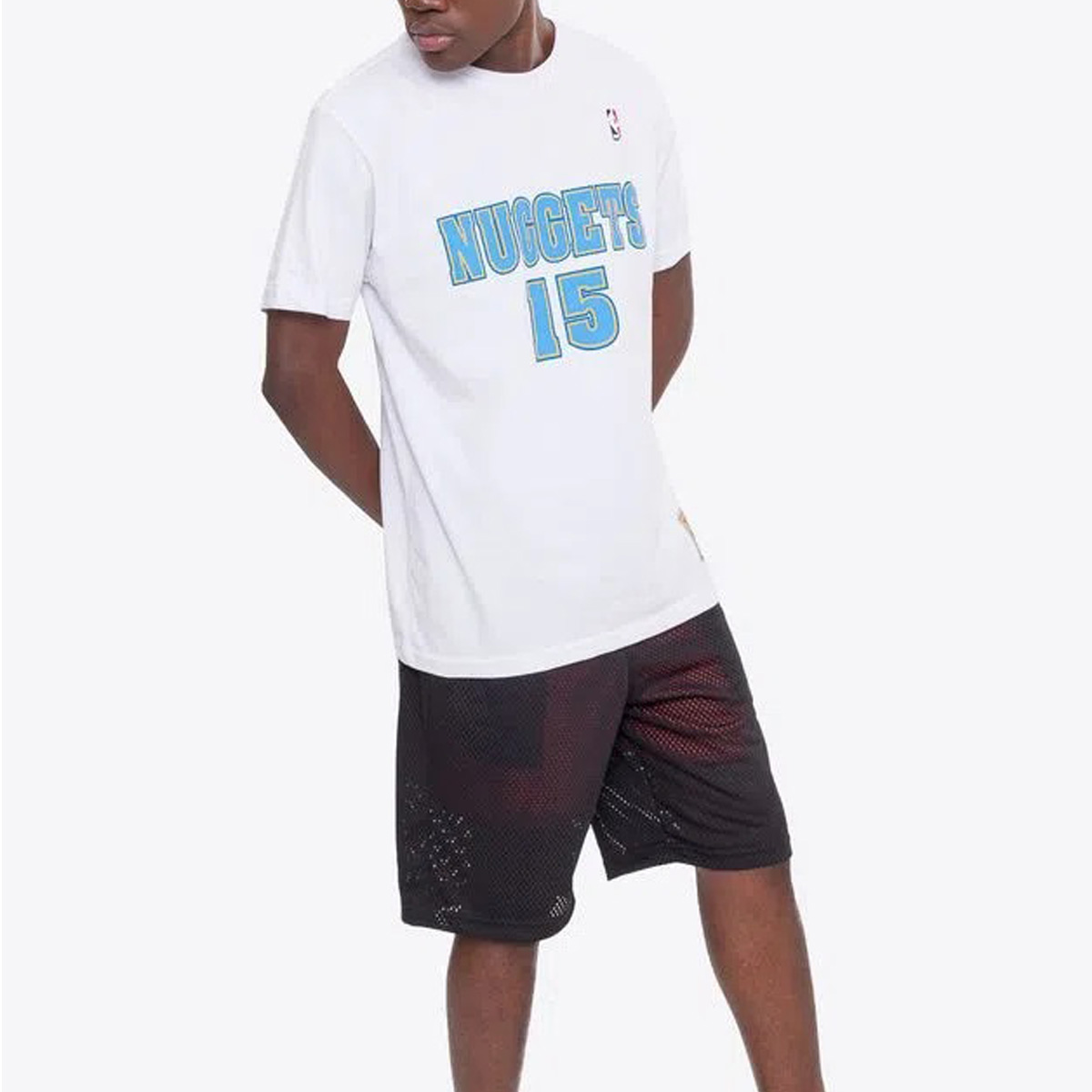 CAMISETA MITCHELL & NESS MASCULINA NUGGETS M893A ORIGINAL - Imagem 3