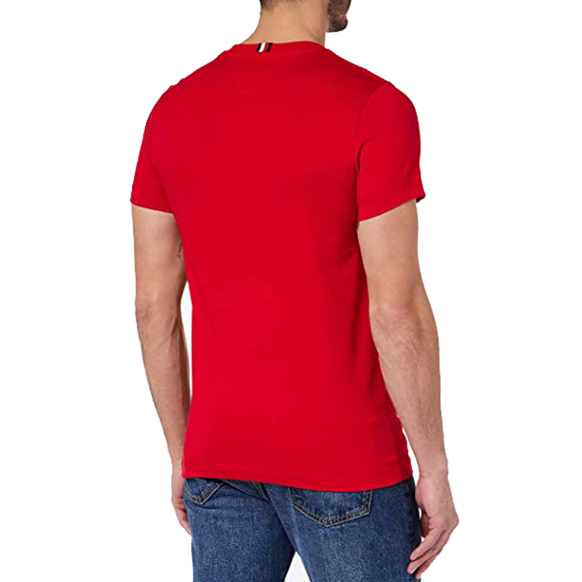 CAMISETA TOMMY HILFIGER MASCULINA SPACED OFF PLACEMENT - Imagem 4