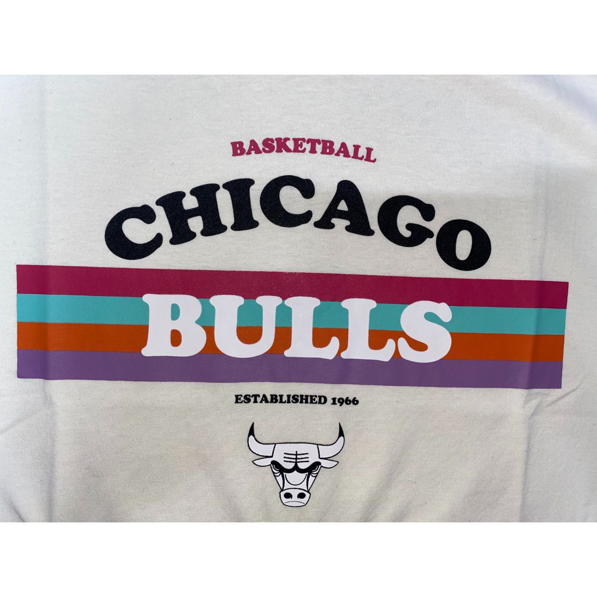 CAMISETA NBA MASCULINA CHICAGO BULLS COLORS ORIGINAL - Imagem 3