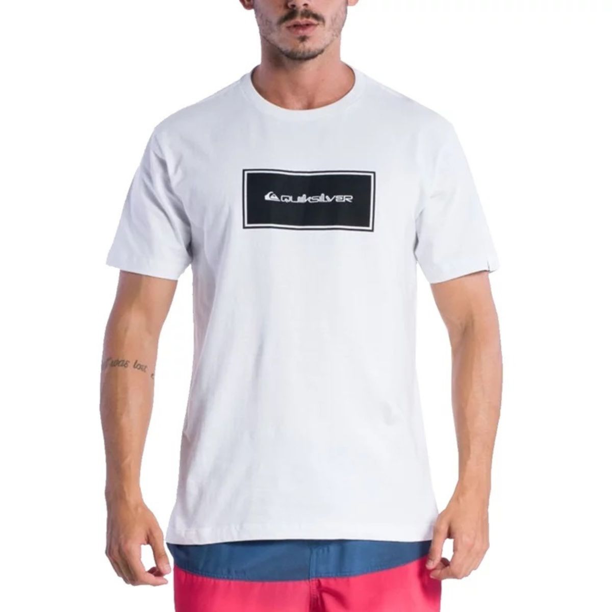 CAMISETA QUIKSILVER MASCULINA OMNI RECTANGLE ORIGINAL