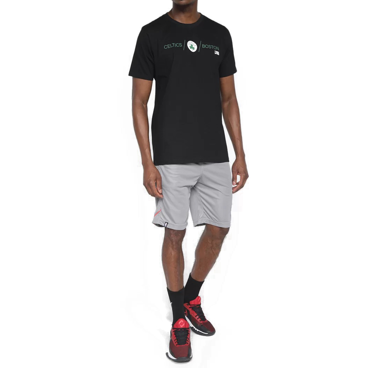 CAMISETA NBA MASCULINA BOSTON CELTICS BASIC LOGO ORIGINAL - Imagem 4