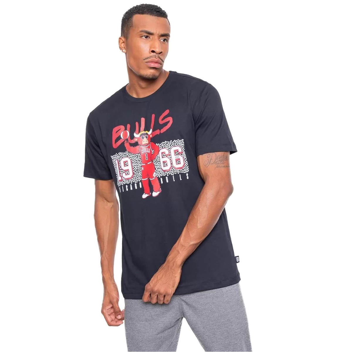 CAMISETA NBA MASCULINA MASCOT PLAY ORIGINAL - Imagem 3