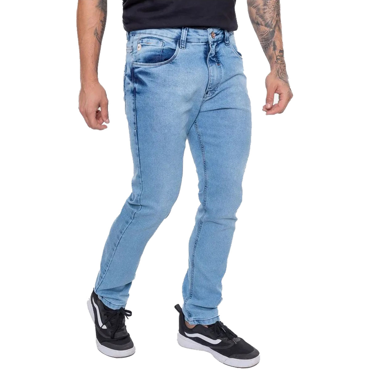 CALÇA JEANS ECKO MASCULINA SLIM J477A ORIGINAL - Imagem 4