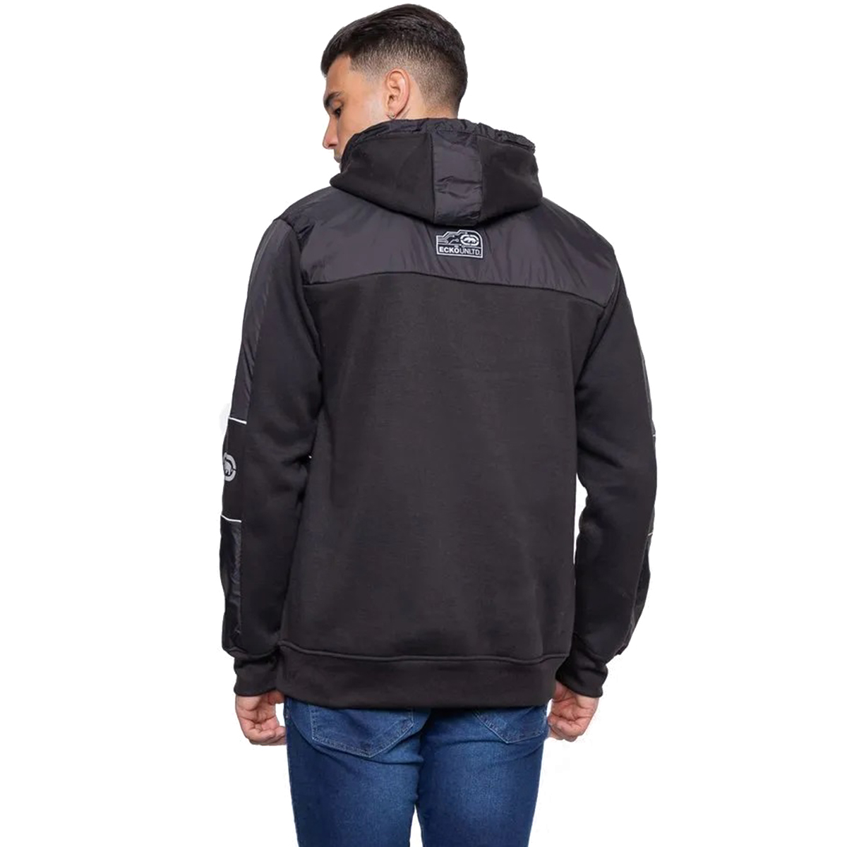 BLUSA MOLETOM ECKO MASCULINA ABERTO ZÍPER J565A ORIGINAL - Imagem 2