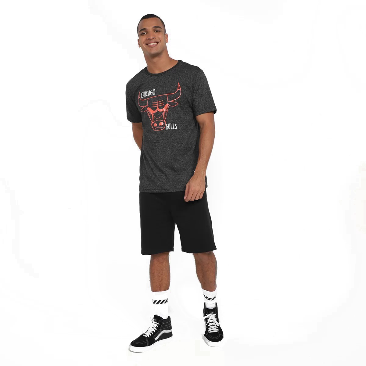 CAMISETA NBA MASCULINA CHICAGO BULLS ESPECIAL N121A ORIGINAL - Imagem 4