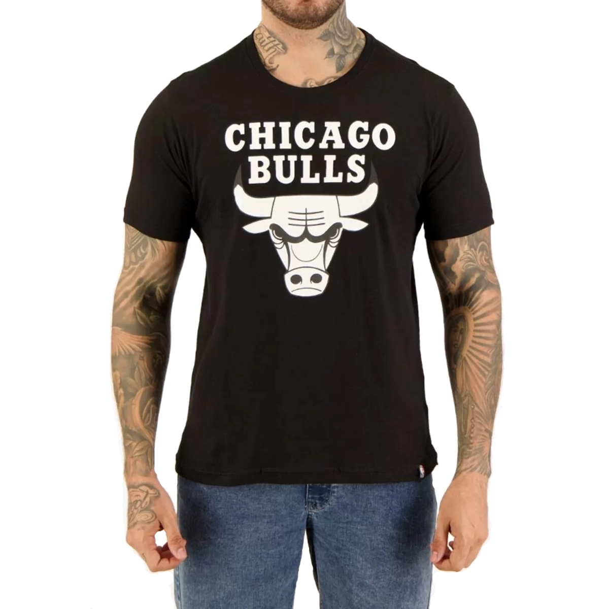 CAMISETA NBA MASCULINA CHICAGO BULLS ESTAMPADA ORIGINAL