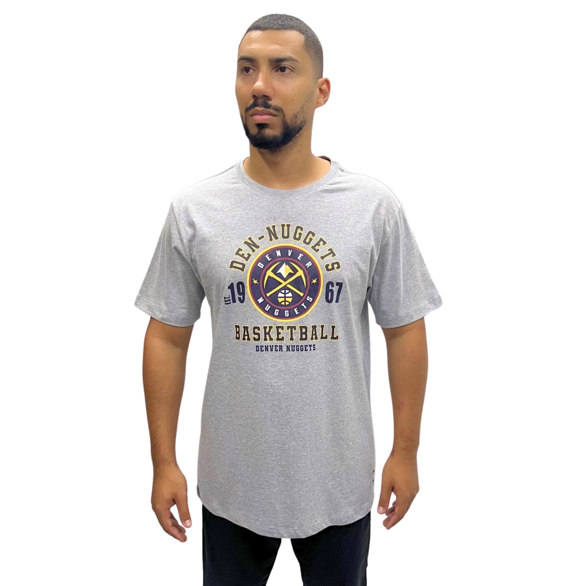 CAMISETA NBA MASCULINA DENVER NUGGETS TOWN NB901 ORIGINAL