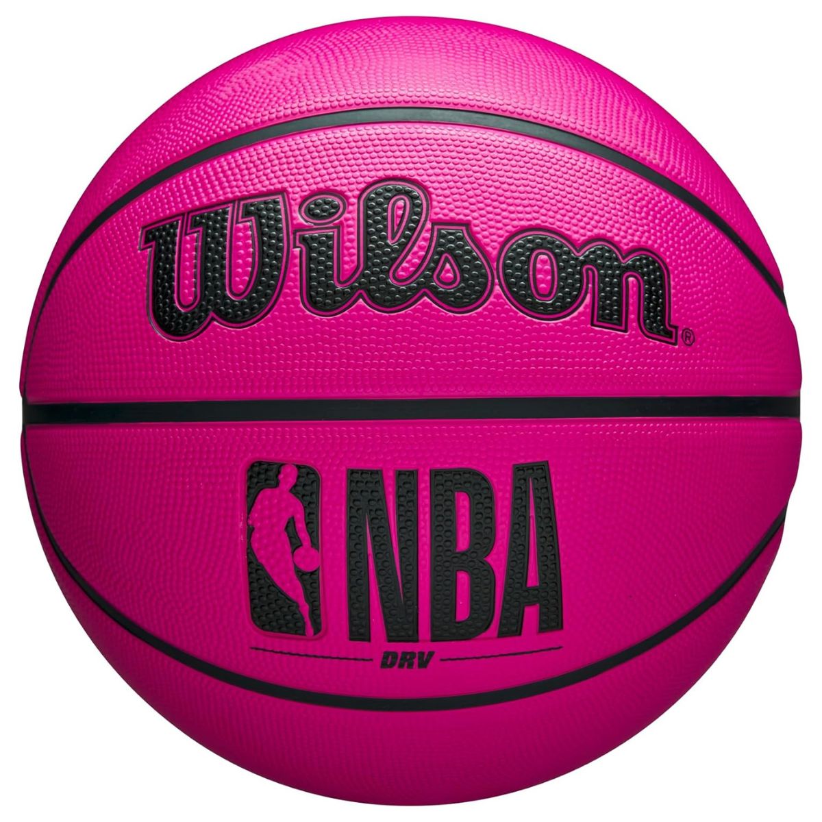 BOLA DE BASQUETE ROSA WILSON NBA DRV PINK TAMANHO 7