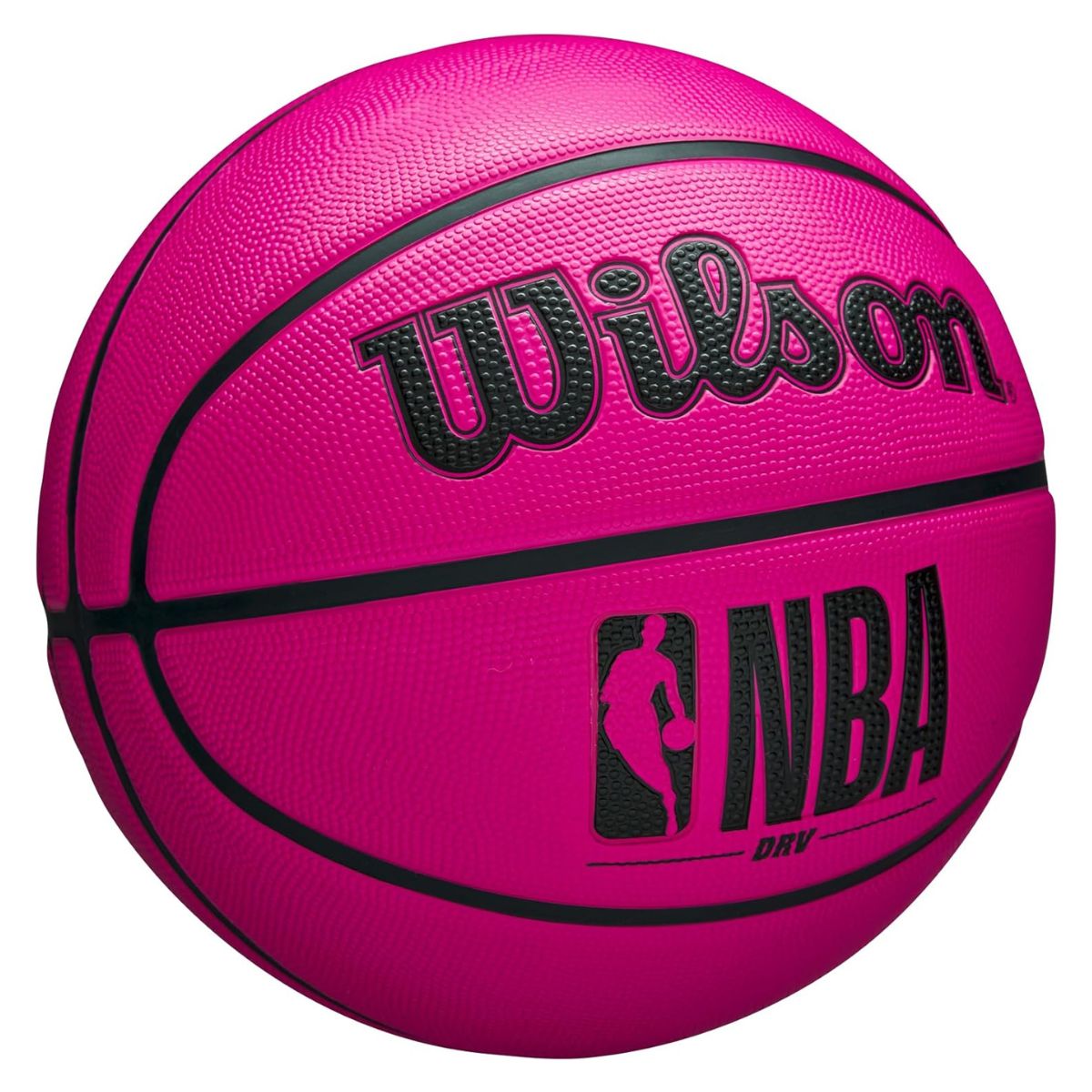 BOLA DE BASQUETE ROSA WILSON NBA DRV PINK TAMANHO 7 - Imagem 2