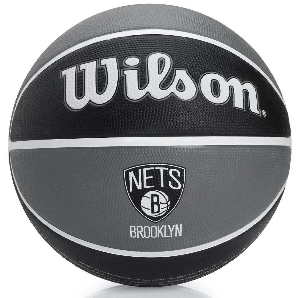 BOLA DE BASQUETE WILSON NBA TEAM TRIBUTE BROOKLYN NETS 7