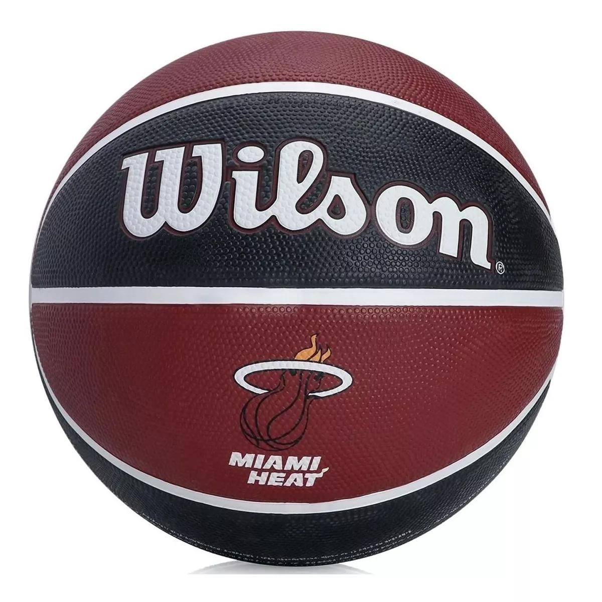 BOLA DE BASQUETE WILSON NBA TEAM TRIBUTE MIAMI HEAT
