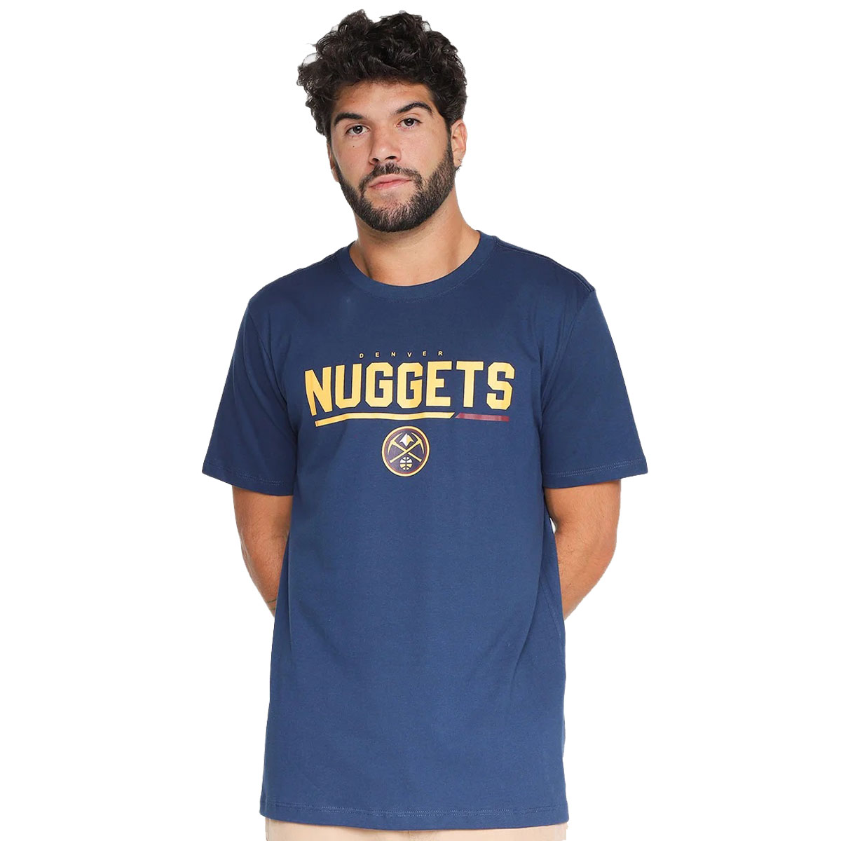 CAMISETA NBA MASCULINA DENVER NUGGETS WORDNAME NB900 ORIGINAL