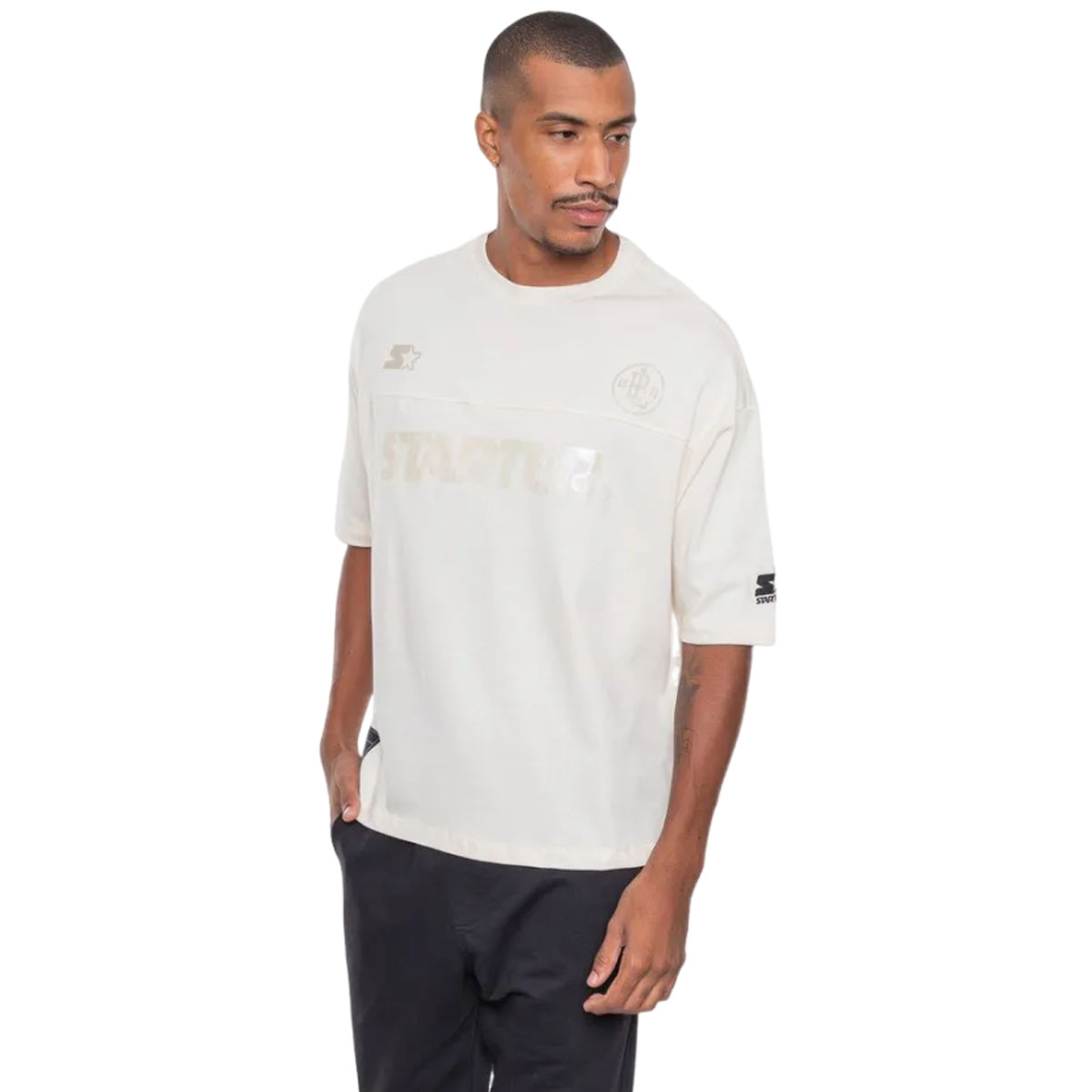 CAMISETA STARTER MASCULINA OVERSIZE SHINY A151A ORIGINAL - Imagem 4