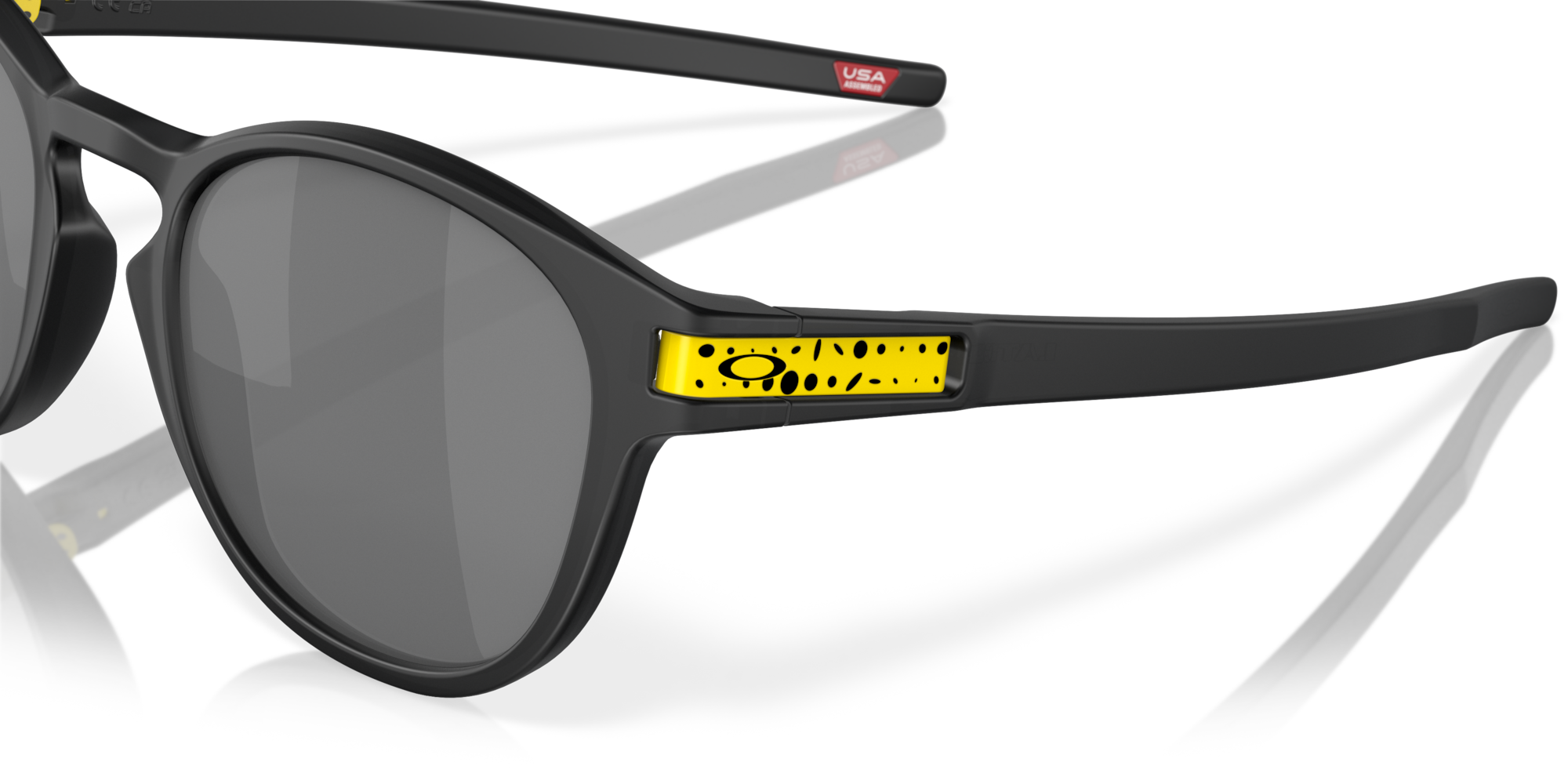 ÓCULOS OAKLEY MASCULINO TOUR DE FRANCE LATCH PRIZM BLACK MATTE - Imagem 5