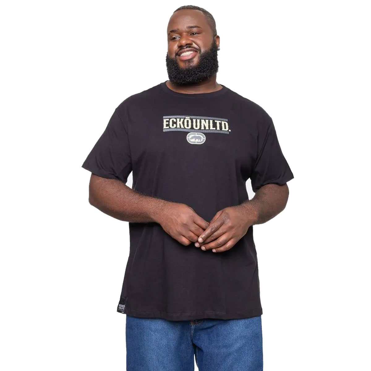 CAMISETA ECKO PLUS SIZE MASCULINA VINTAGE J683A ORIGINAL - Imagem 3