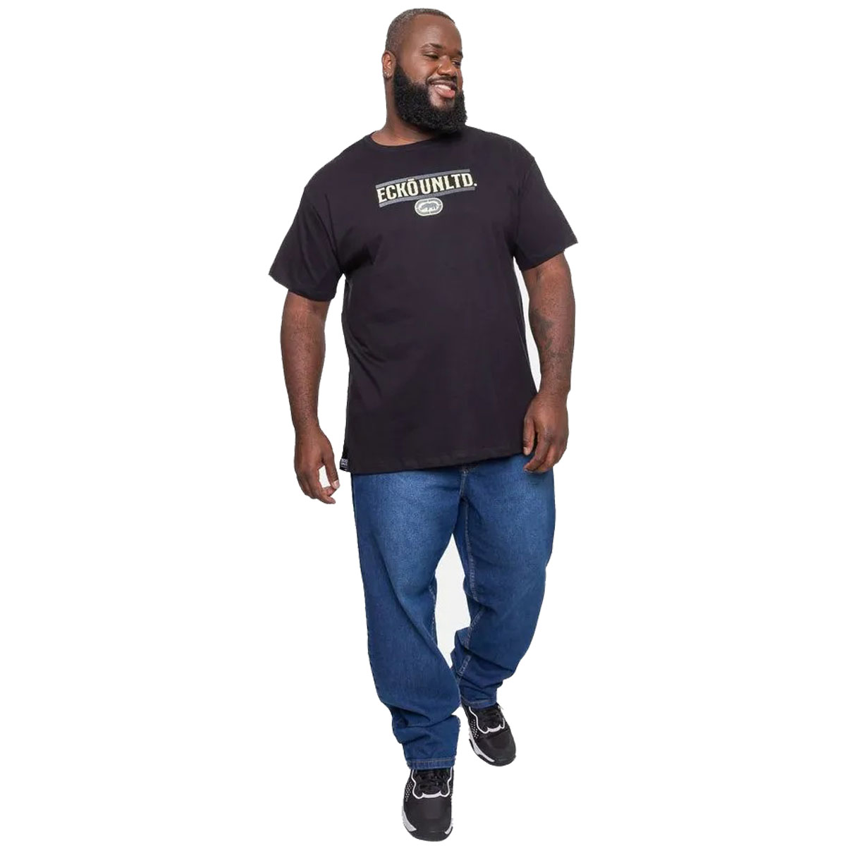 CAMISETA ECKO PLUS SIZE MASCULINA VINTAGE J683A ORIGINAL - Imagem 4