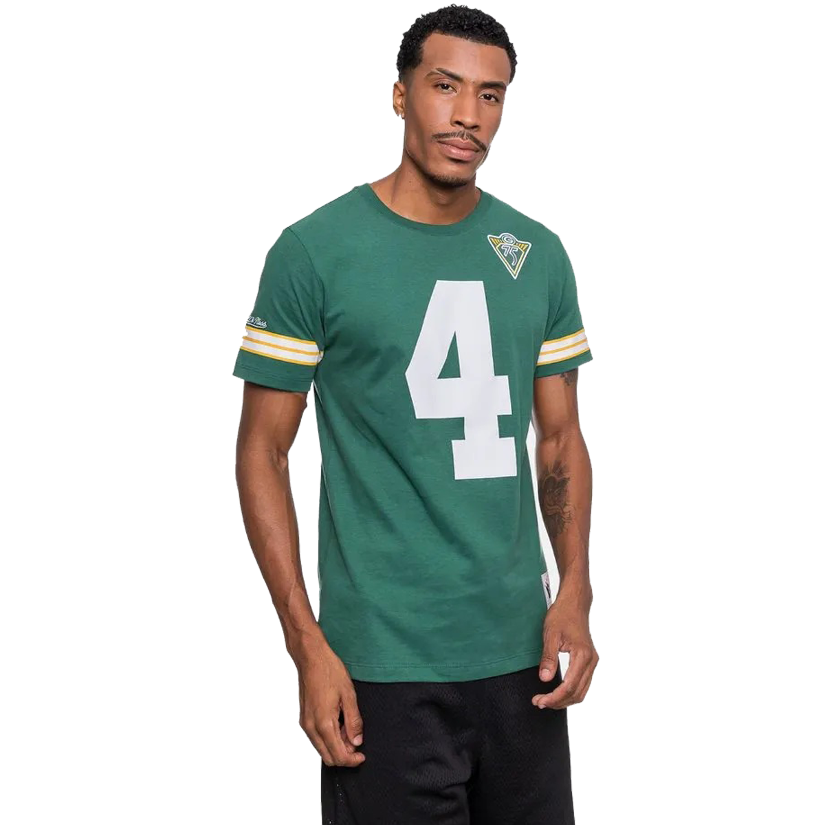 CAMISETA MITCHELL & NESS GREEN BAY PACKERS BRETT FAVRE - Imagem 4