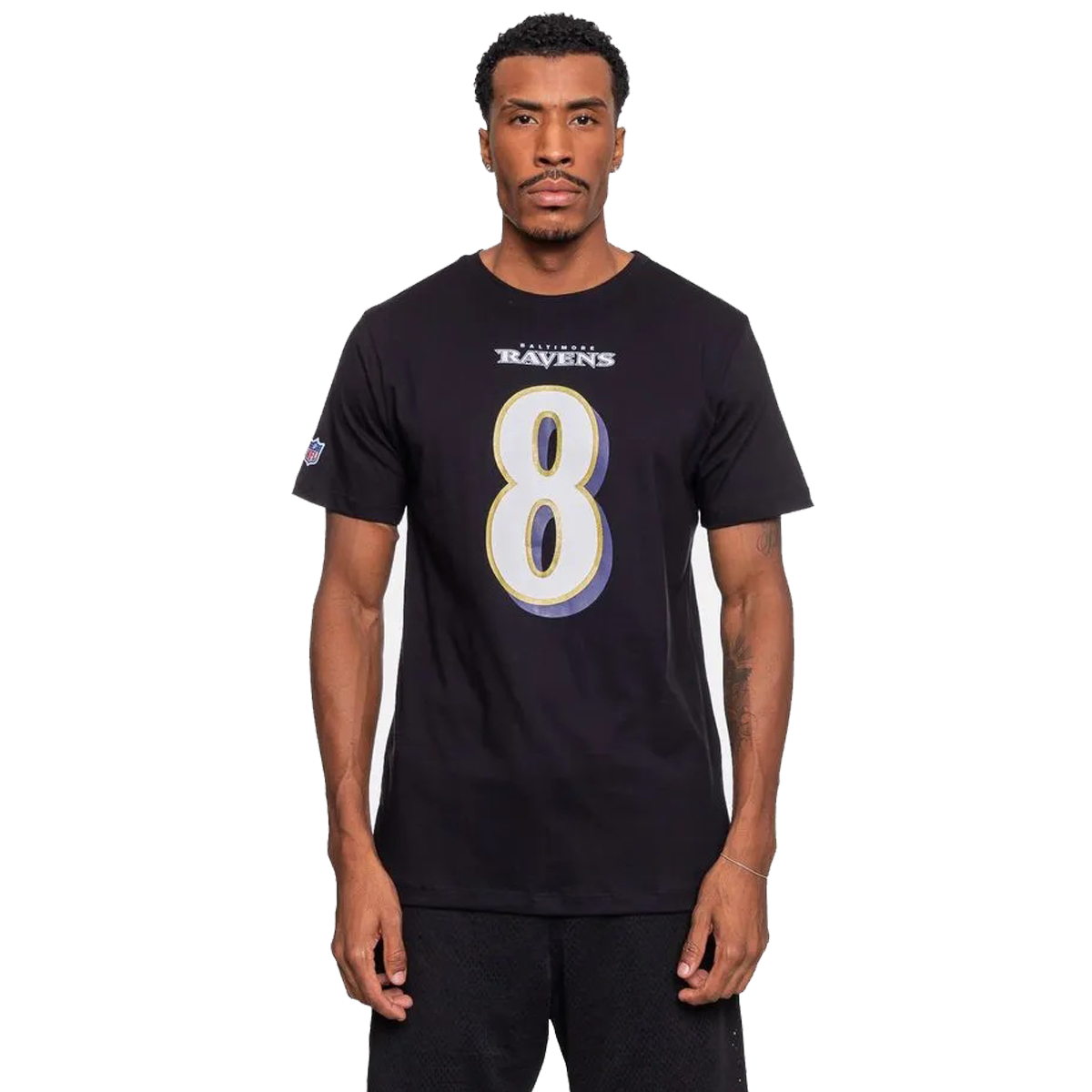 CAMISETA NFL MASCULINA BALTIMORE RAVENS LAMAR JACKSON