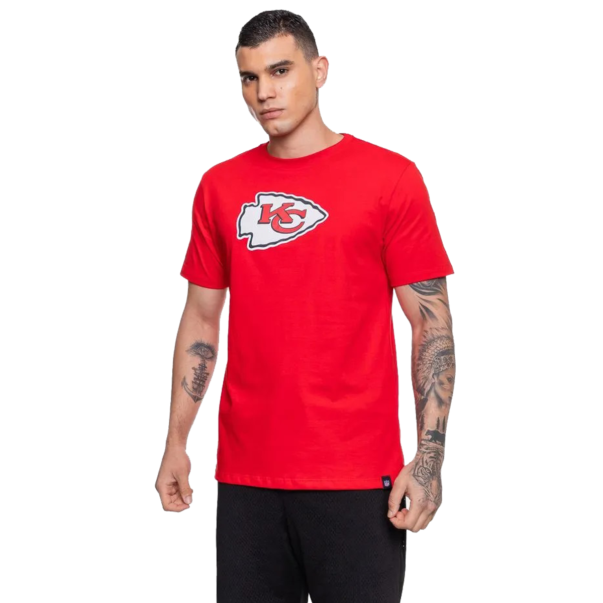 CAMISETA NFL MASCULINA KANSAS CITY CHIEFS LOGO - Imagem 3