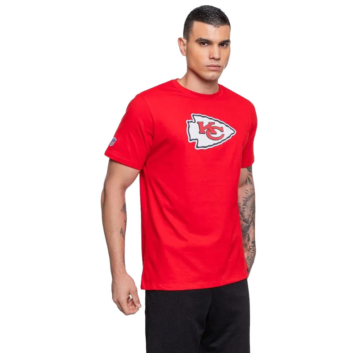 CAMISETA NFL MASCULINA KANSAS CITY CHIEFS LOGO - Imagem 4