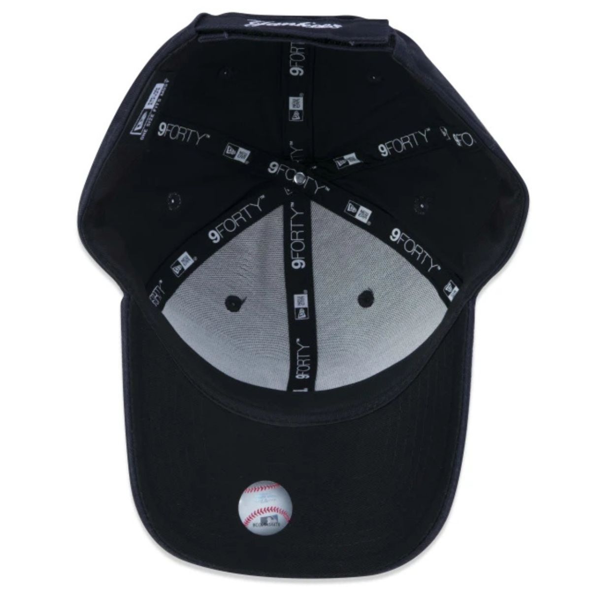 BONÉ NEW ERA MASCULINO 9FORTY MLB NEW YORK YANKEES ABA CURVA - Imagem 5