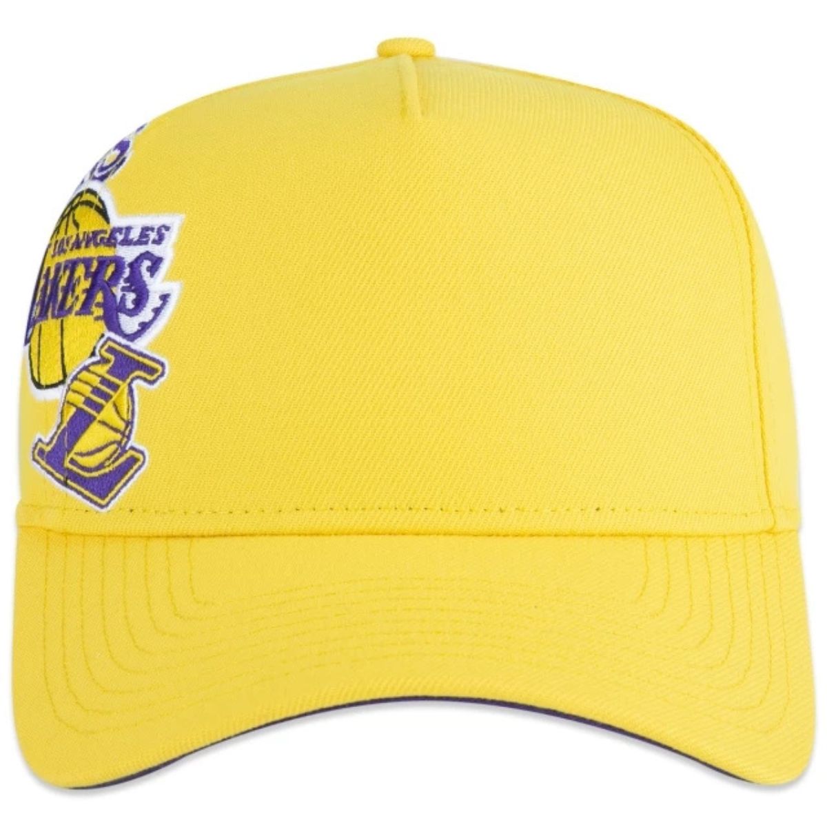 BONÉ NEW ERA MASCULINO 9FORTY AFRAME LAKERS WORLD ABA CURVA