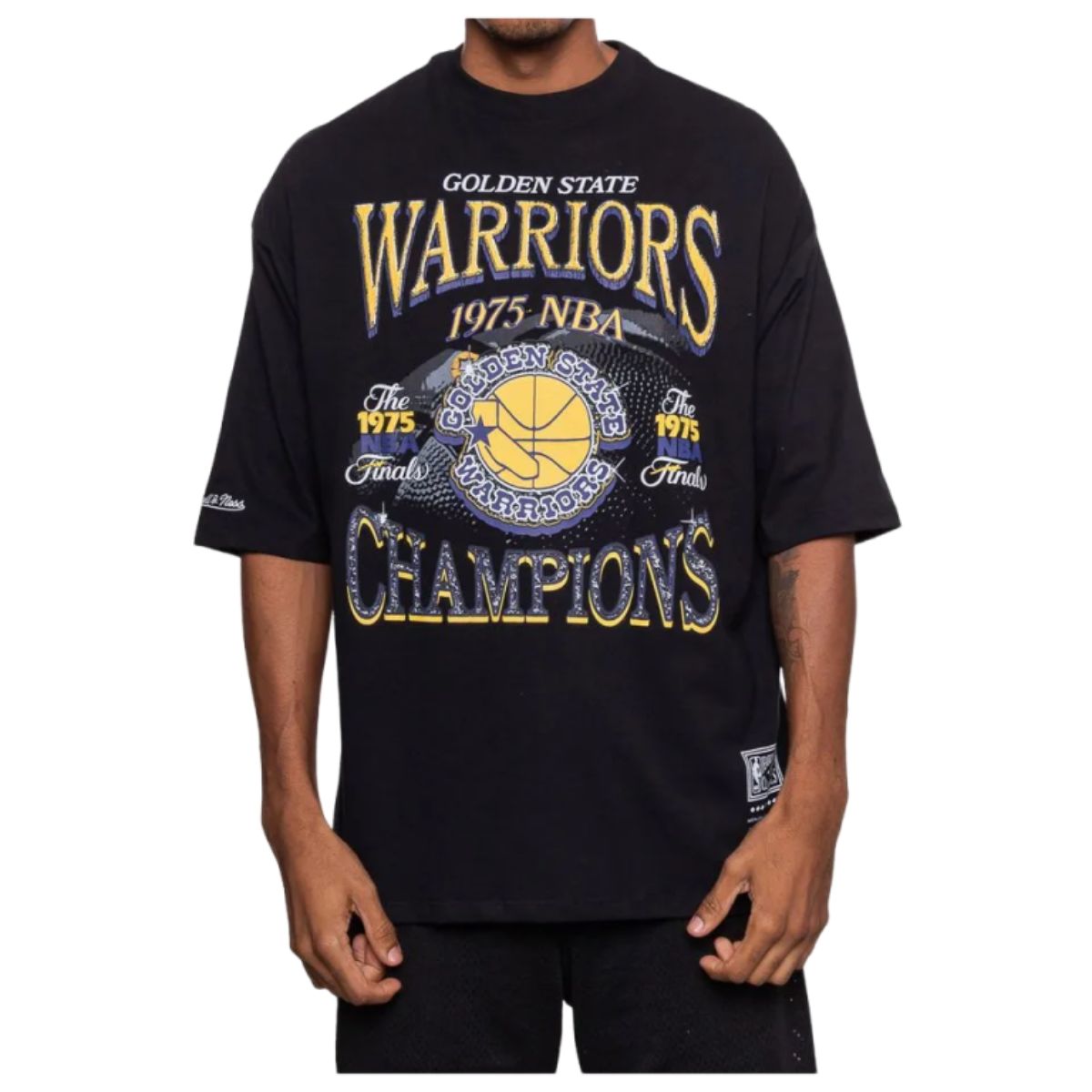 CAMISETA MITCHELL & NESS MASCULINA GOLDEN CHAMPIONS OVERSIZE - Imagem 4