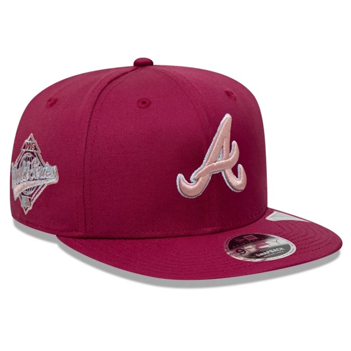 BONÉ NEW ERA 9FIFTY ORIGINAL FIT ATLANTA BRAVES WORLD SERIES - Imagem 2
