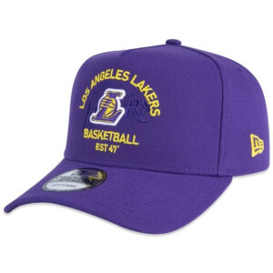 BONÉ NEW ERA 9FORTY A-FRAME NBA LOS ANGELES LAKERS CORE