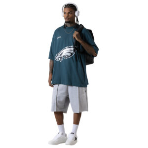 Camiseta Huge Approve x NFL II Eagles Oversize