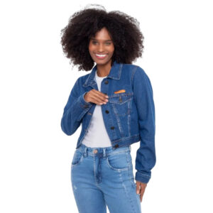 Jaqueta Jeans Feminina Ecko J001a